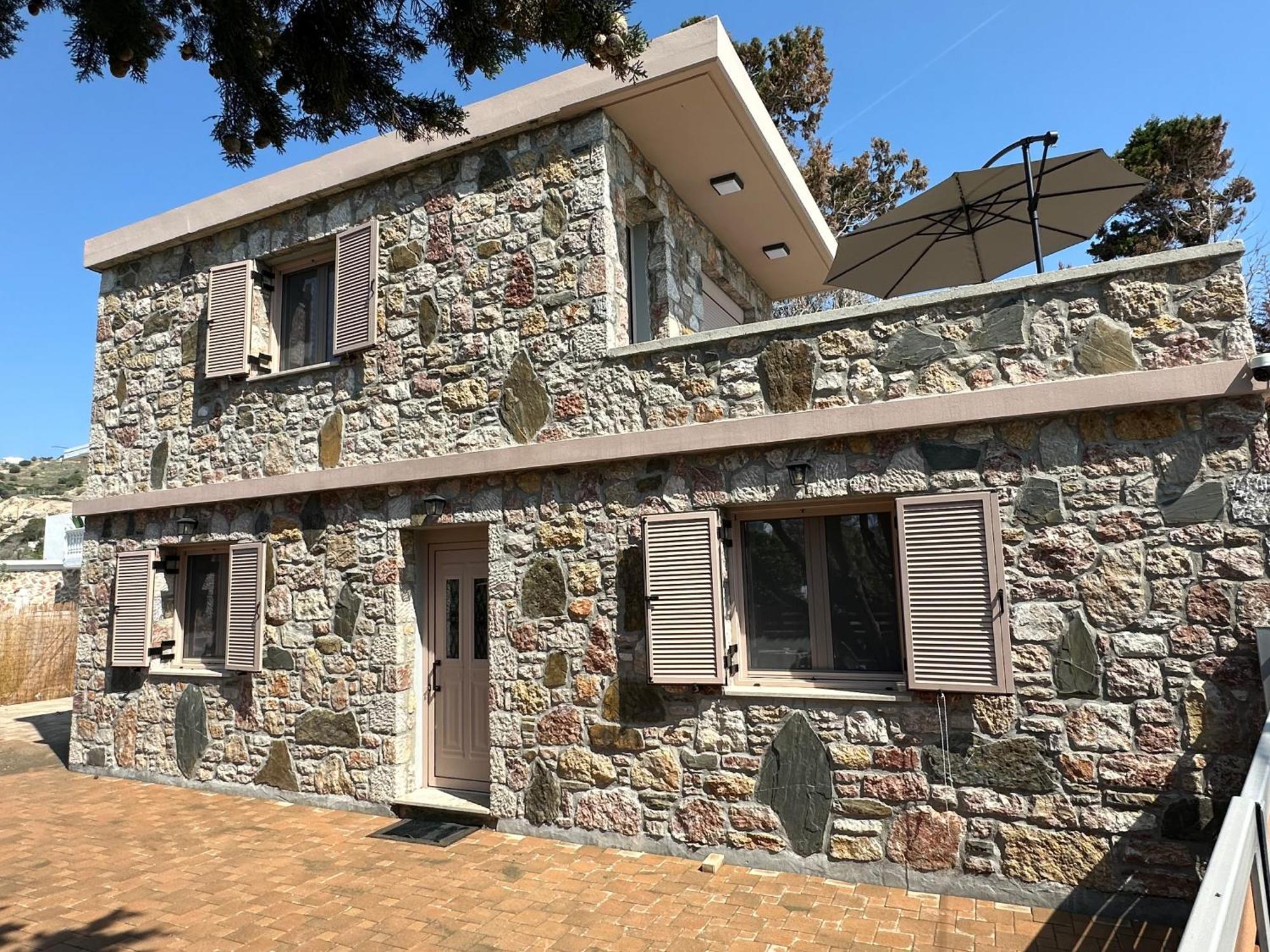 Anemos Villa Stegna Archangelos  Buitenkant foto