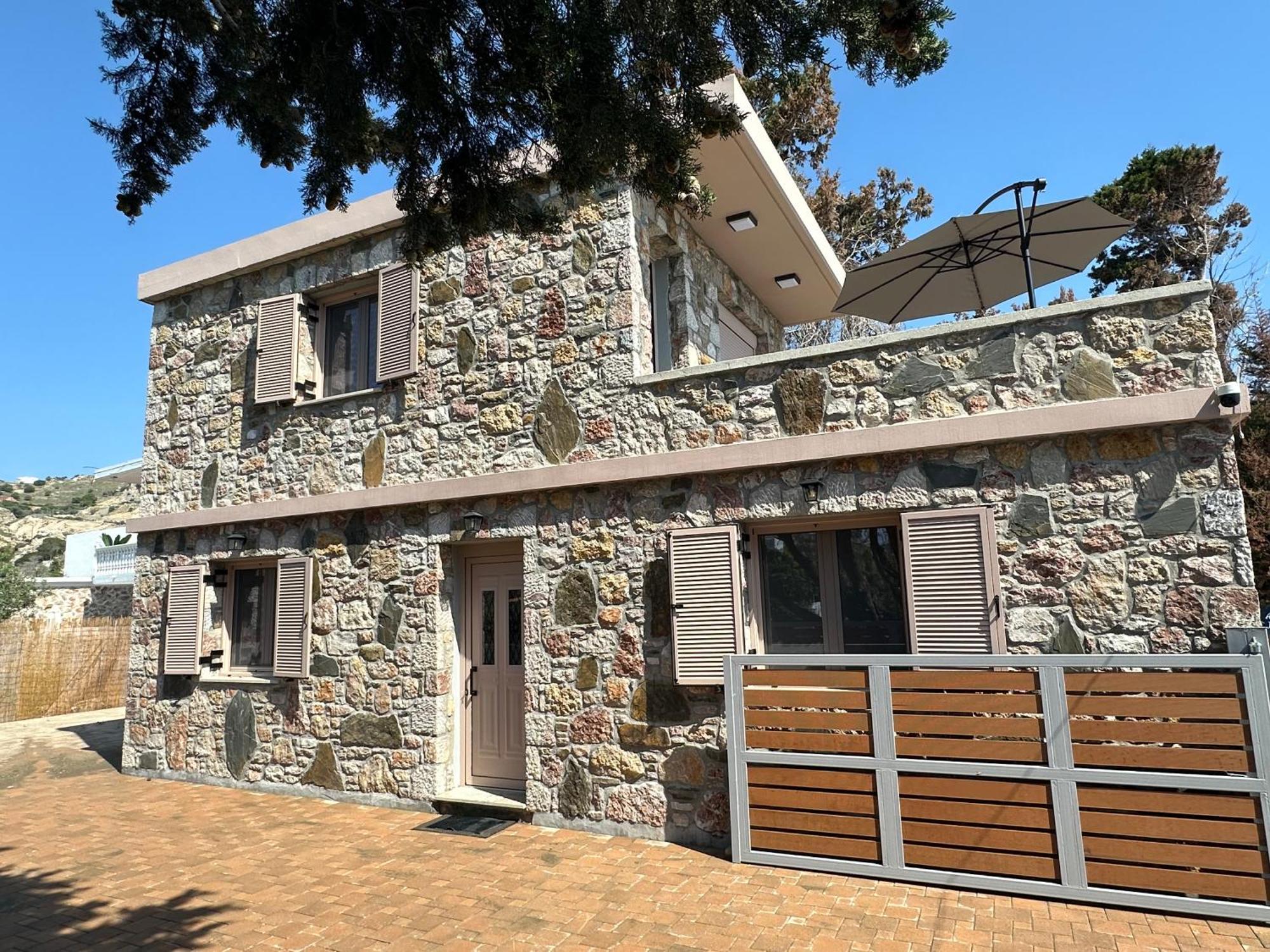 Anemos Villa Stegna Archangelos  Buitenkant foto